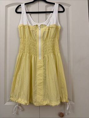 💜Daily Practice Sleeveless Smocked Mini Dress | Size L